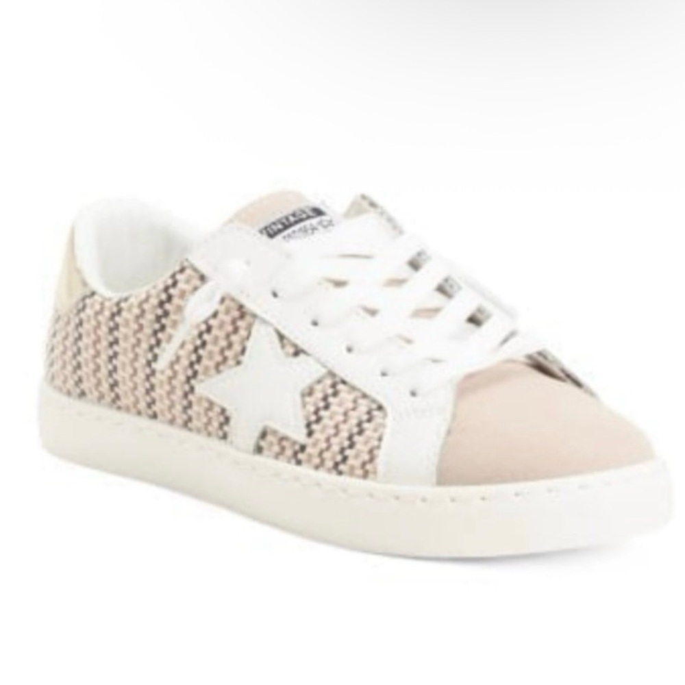 Vintage Havana Carla Tweed Multi Mix Sneaker Size 7